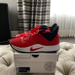Nike PG3 basketball shoes.